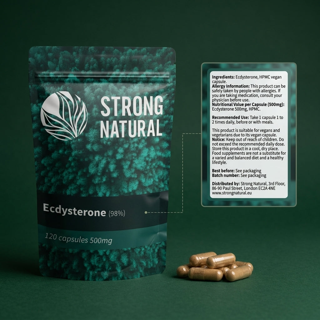 Ecdystérone 98% 120 gélules 500 mg