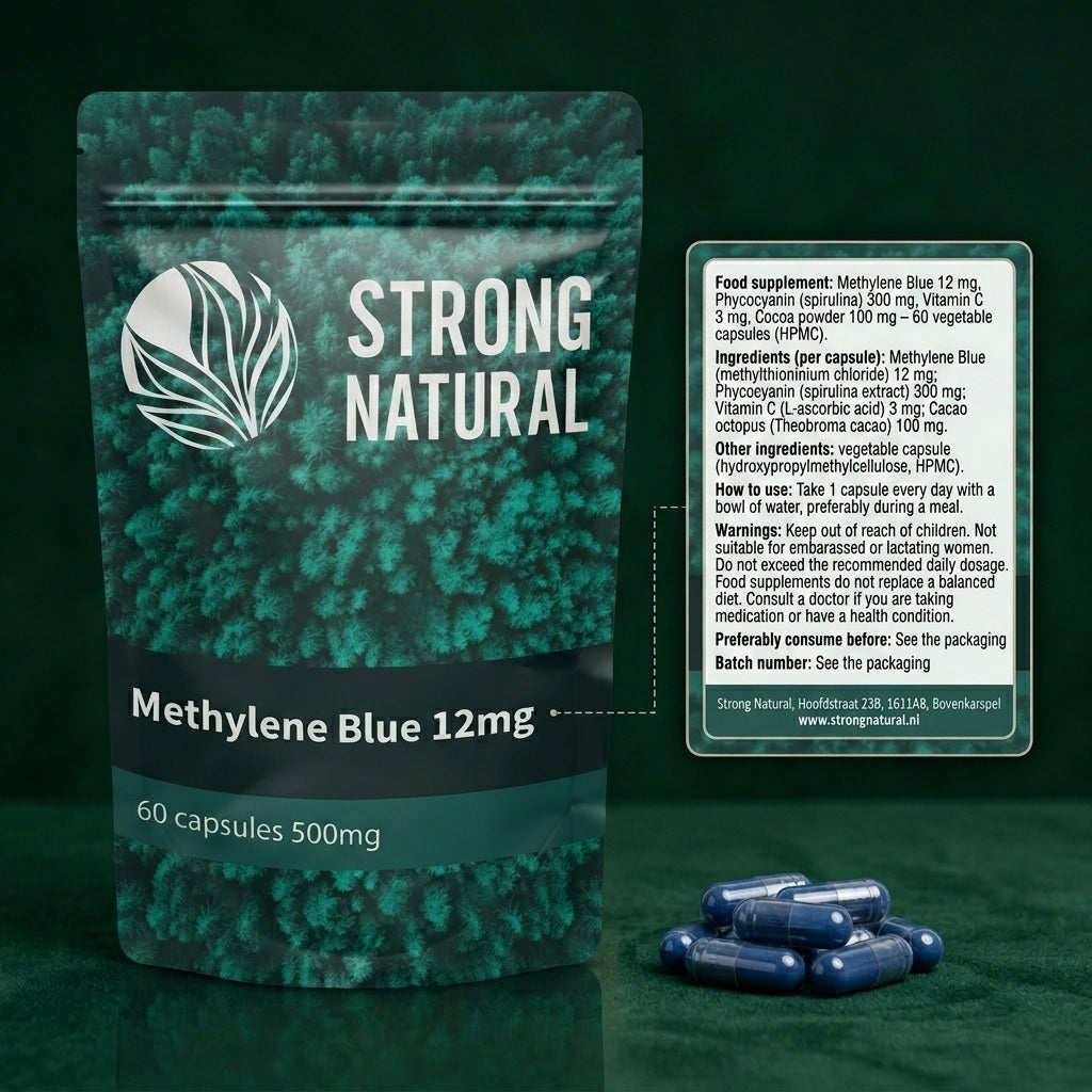 Méthylène bleu 12 mg 60 gélules