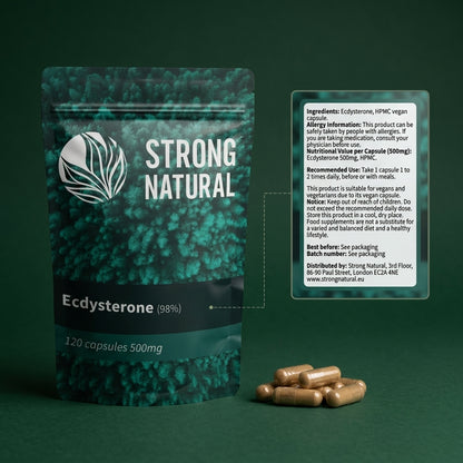 Ecdysterone 98% 120 cápsulas 500mg