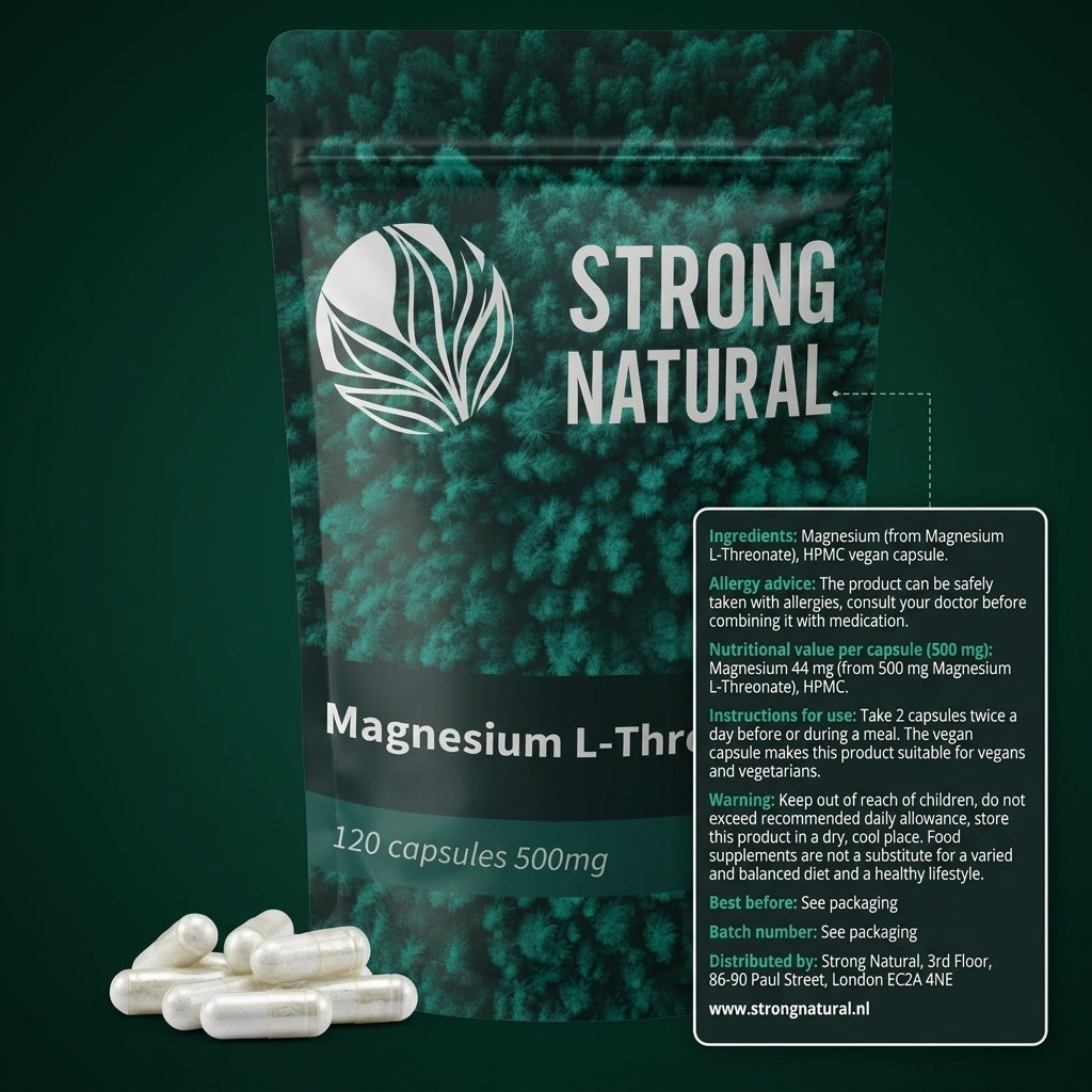 Magnesium L-Threonate 120 capsules 500mg