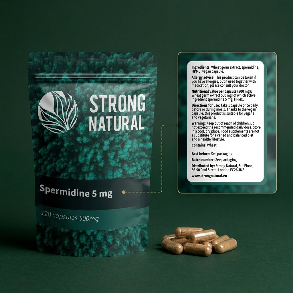 Spermidine 120 cápsulas 500mg