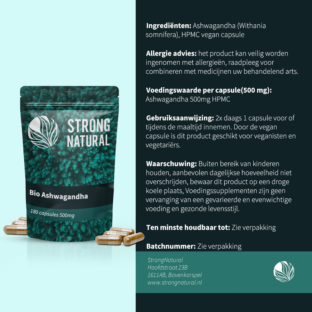 #Ashwaganda# - #Strong Natural#