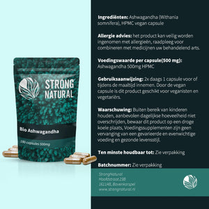 #Ashwaganda# - #Strong Natural#